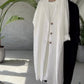 Women's Coat Style Long Shirt 3-Pcs Set CT565