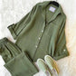 Women's Linen Shirt & Trouser Set