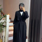 Women's Coat Style Long Shirt & Trouser Set