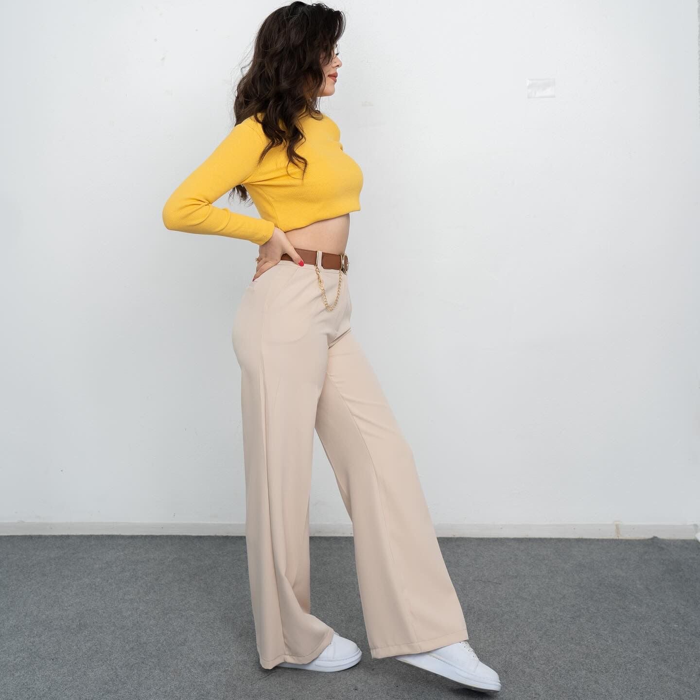 Barbie Wide Leg Trouser For Women CT530